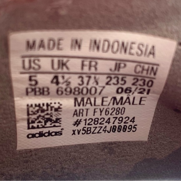 adidas PREDATOR FREAK.3 TURF SOCCER CLEATS, Men’s Size 5, Cloud White /Solar Red - Picture 11 of 12